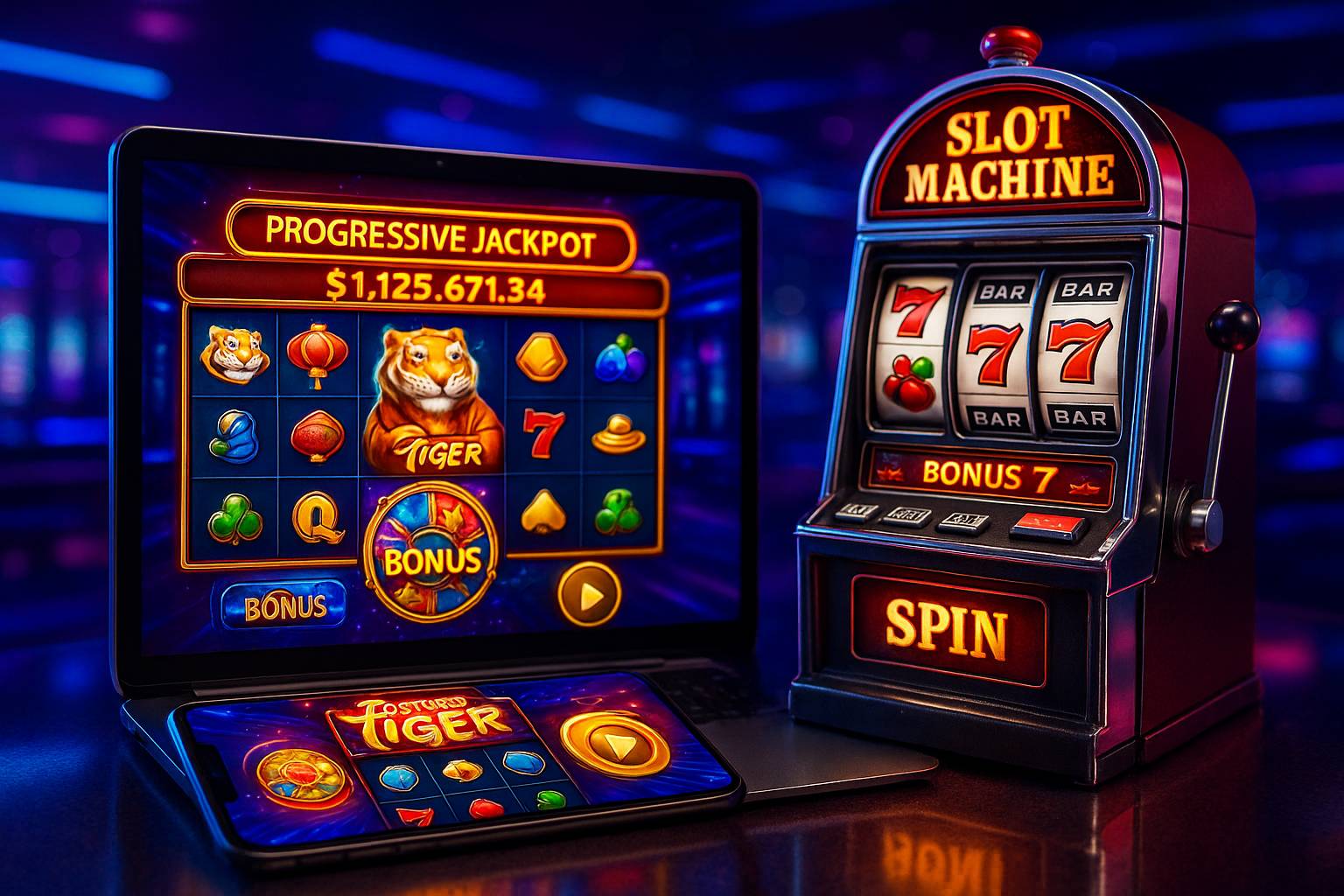 Jogos de Slot no Casino Online PGVAMOS