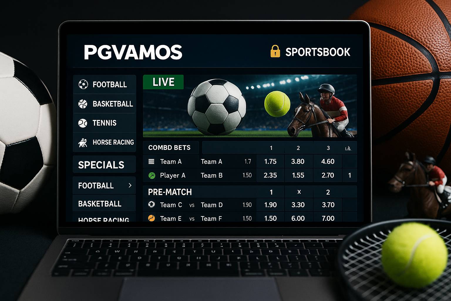 Apostas esportivas no cassino online PGVAMOS