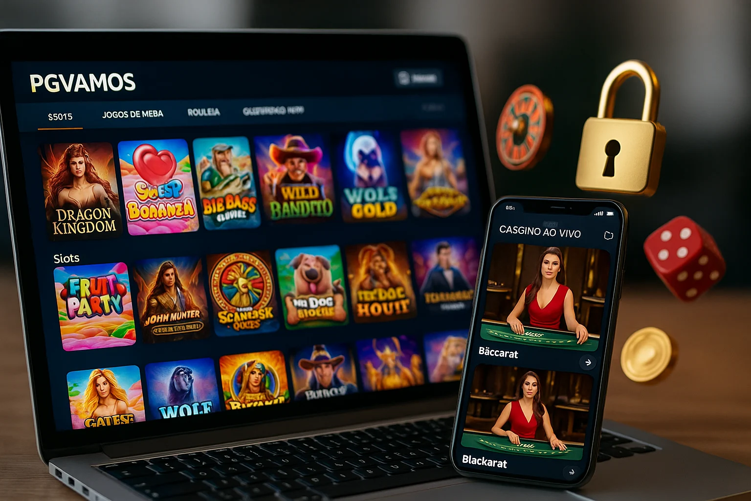 Jogos de cassino online inovadores e emocionantes na PGVAMOS
